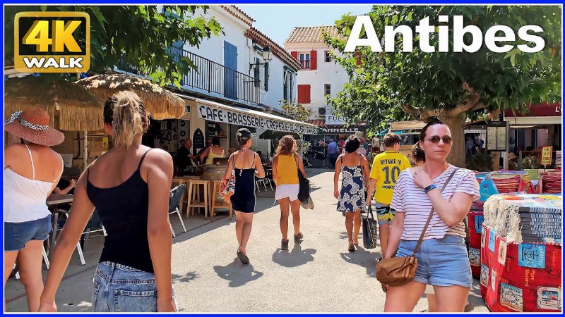 image 0 【4k】walk Antibes France Travel Vlog In The French Riviera