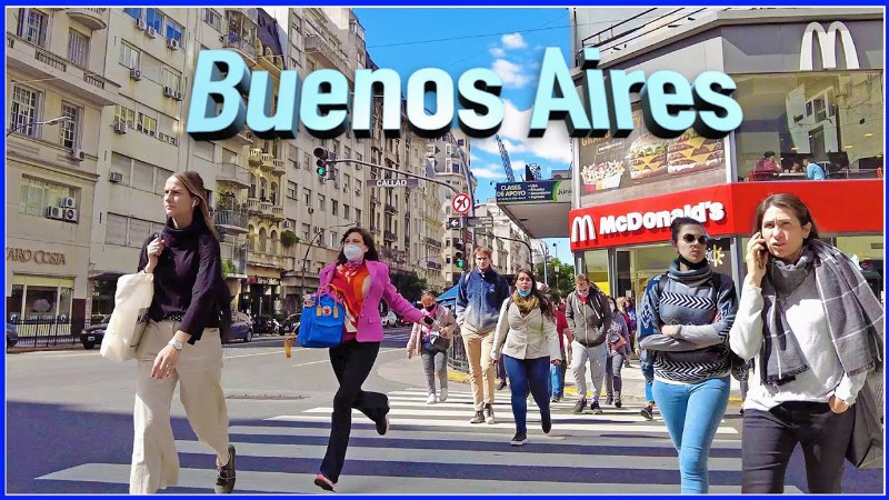 image 0 【4k】walk Buenos Aires Argentina 4k Video Walking Pleasure!