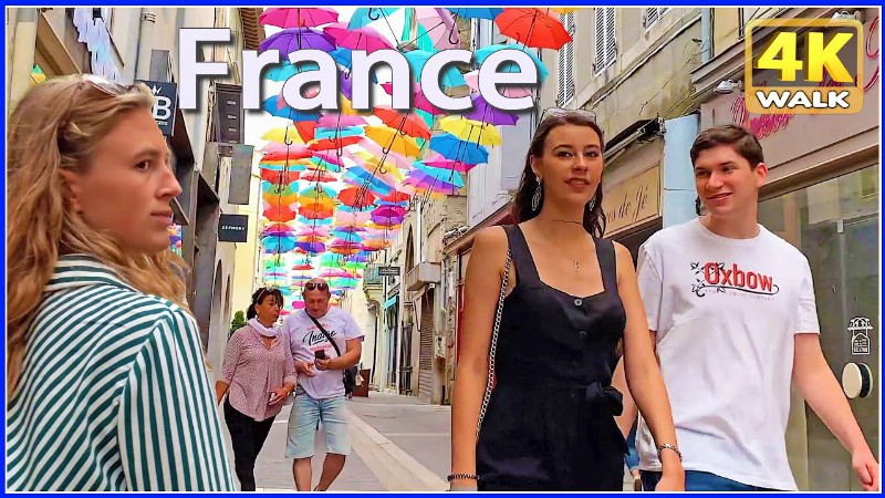image 0 【4k】walk Carcassonne France Travel Vlog