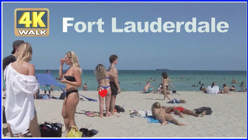 image 0 【4k】walk Fort Lauderdale Florida We Love It! Usa 4k Video