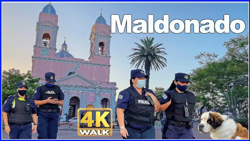 image 0 【4k】walk In Maldonado Downtown Uruguay 4k Video Travel Vlog