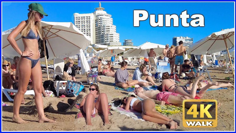 image 0 【4k】walk In Punta Del Este Beach Uruguay 2022 Travel Vlog