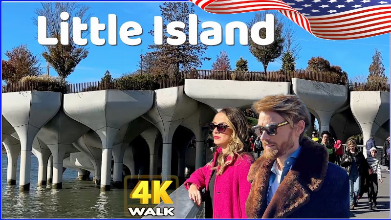 image 0 【4k】walk Little Island New York City Nyc Usa Ny Travel Vlog
