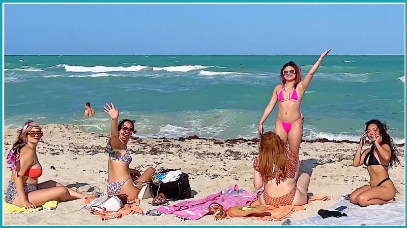 【4k】walk Miami Beach South Florida Usa Awesome Vlog