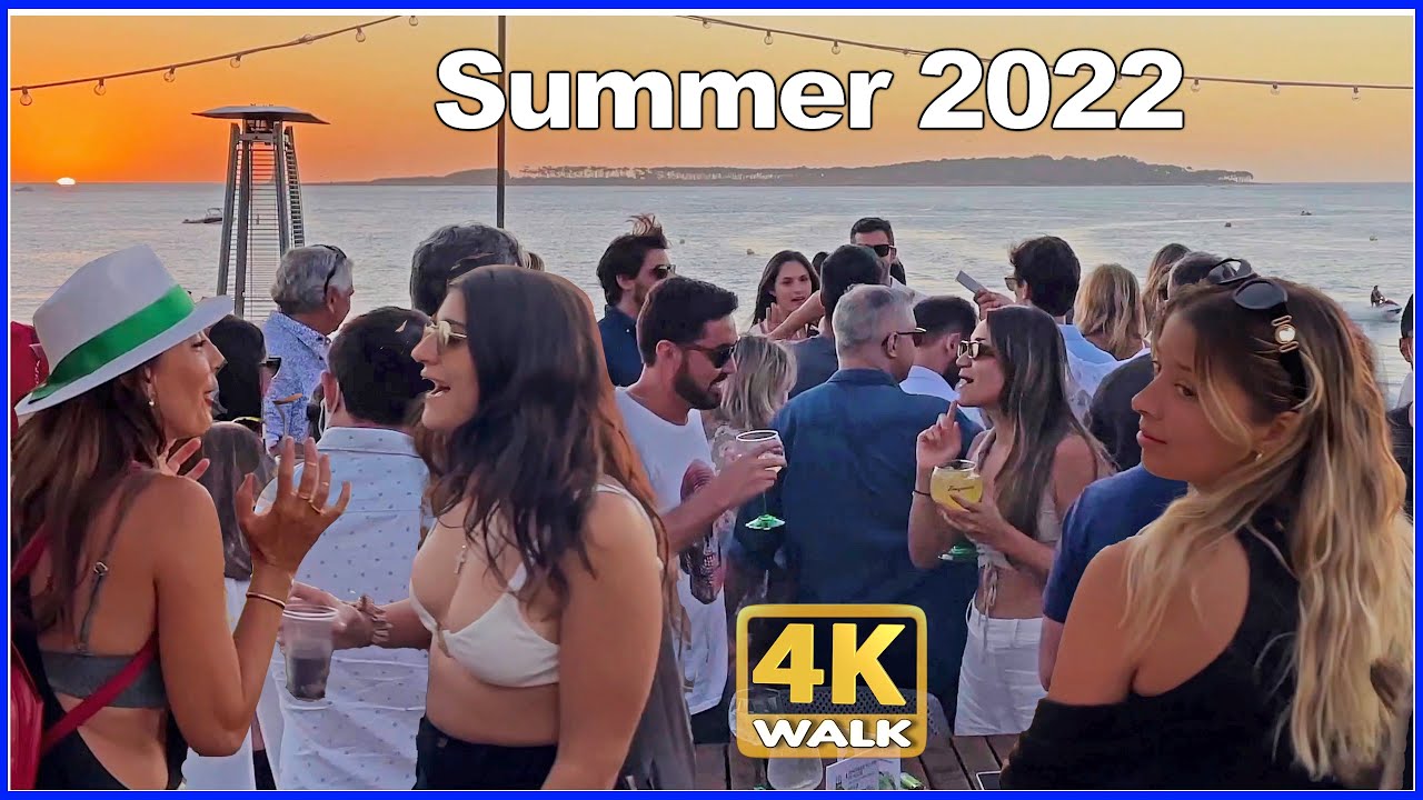 image 0 【4k】walk On The Boardwalk Punta Del Este Uruguay Uy 4k Video