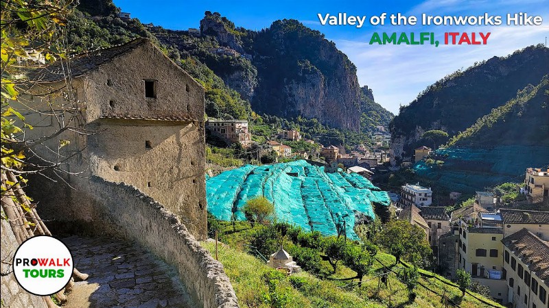 image 0 Amalfi's Valle Dell Ferriere (valley Of The Ironworks) Hike - 4k - With Captions!