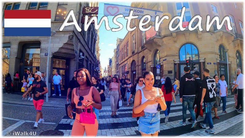 image 0 🇳🇱 Amsterdam Netherlands Summer Walking Tour 🏙 4k Walk ☀️ 🇳🇱 (sunny Day)