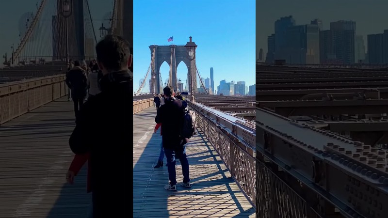 Brooklyn Bridge 🇺🇸 New York City 🍎 Nyc 🚕 Ny Usa 🗽 Manhattan Travel Vlog