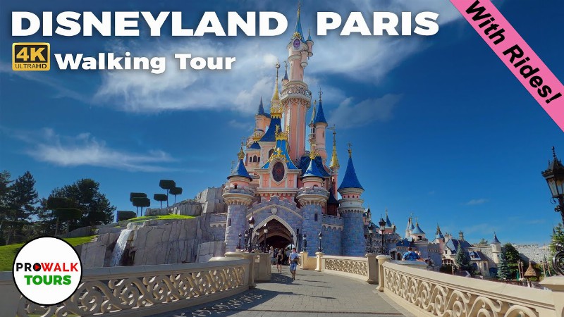 image 0 Disneyland Paris - Complete Walkthrough With Rides - 4k - With Captions
