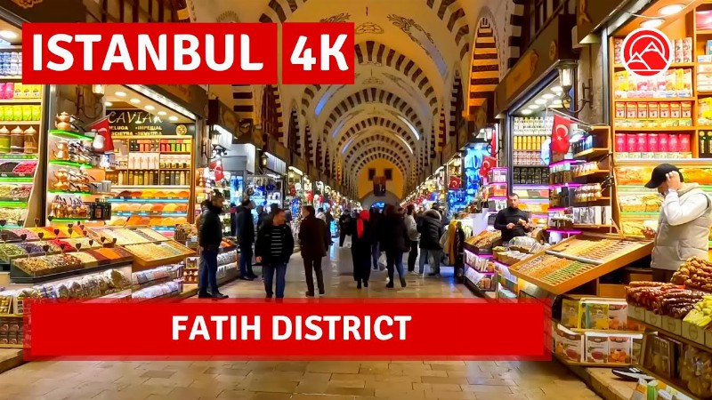 Fatih Istanbul 2022 Eminonu-sirkeci December Walking Tour:4k Uhd 60fps