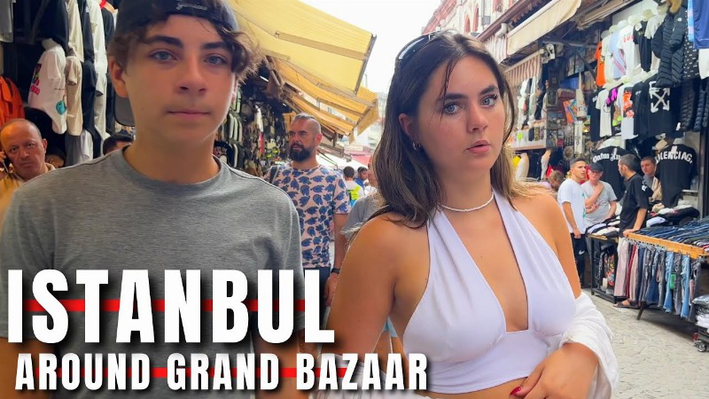 Istanbul 2022 Fake Market-grand Bazaaraugust Walking Tour:4k Uhd 60fps