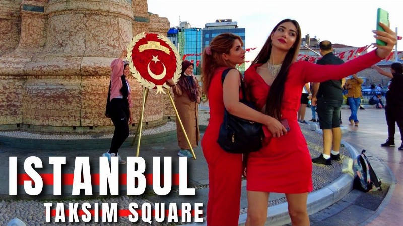 image 0 Istanbul 2022 Taksim Square 12 May Walking Tour:4k Uhd 60fps