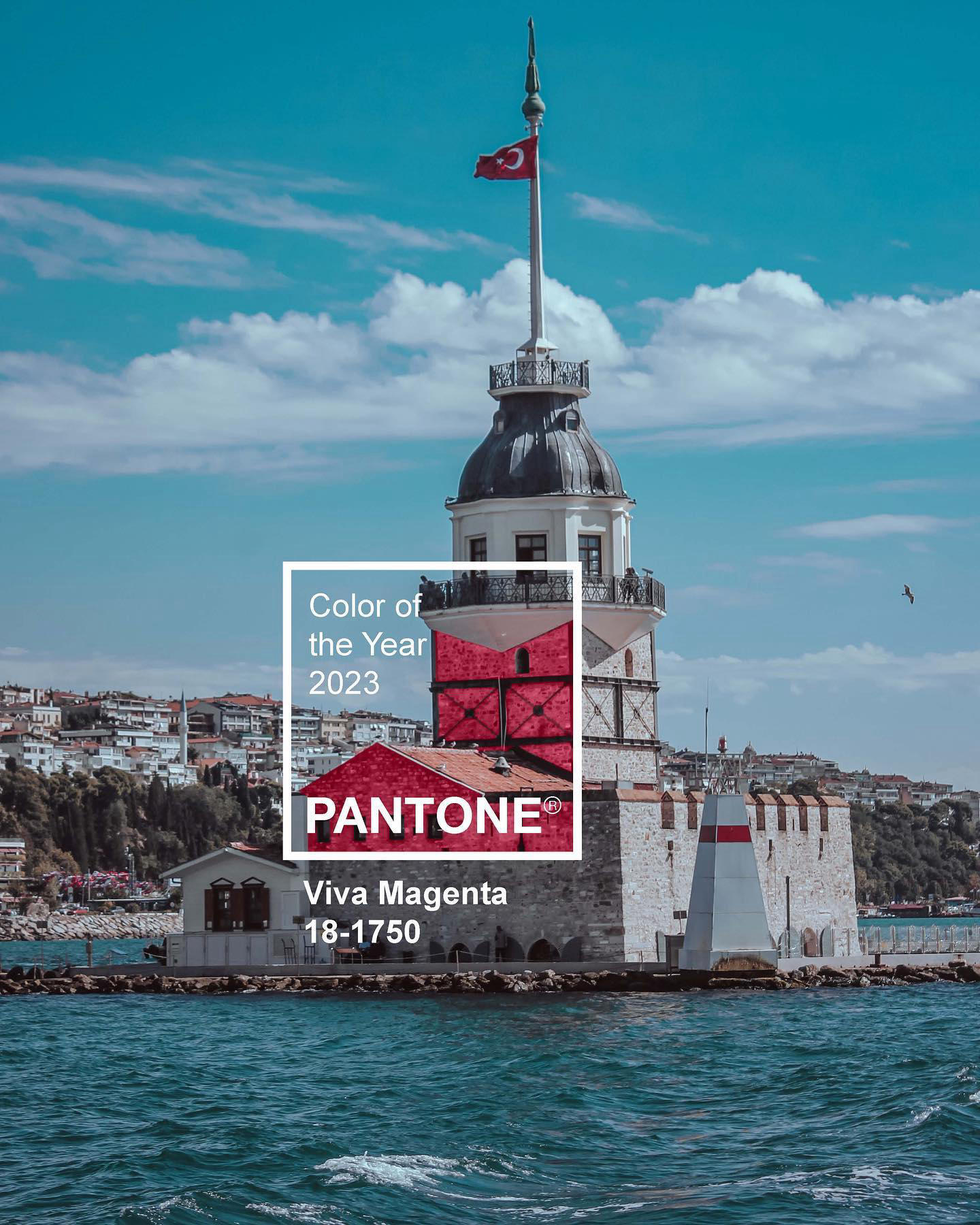 #istanbul - Pantone’s 2023 color, as always, suits the best to us, to Istanbul