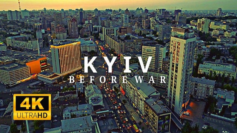 Kyiv Ukraine 🇺🇦 In 4k Ultra Hd 60 Fps By Drone Before War
