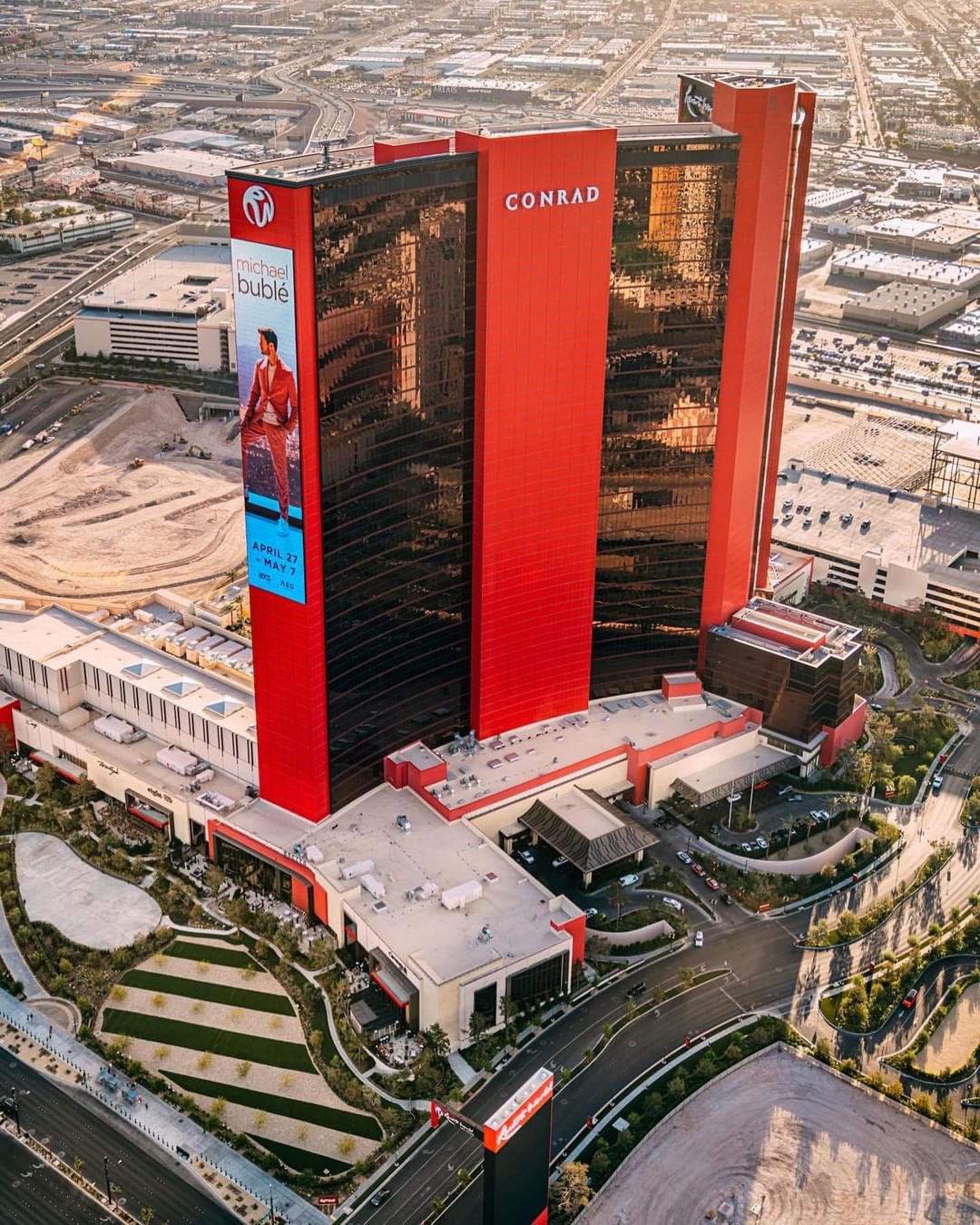 image  1 Las Vegas - Aerial view of #resortsworldlv
