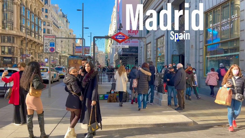 image 0 Madrid Spain 🇪🇸 - The Sunniest Capital In Europe 2022 - 4khdr Walking Tour (▶10 Hours)