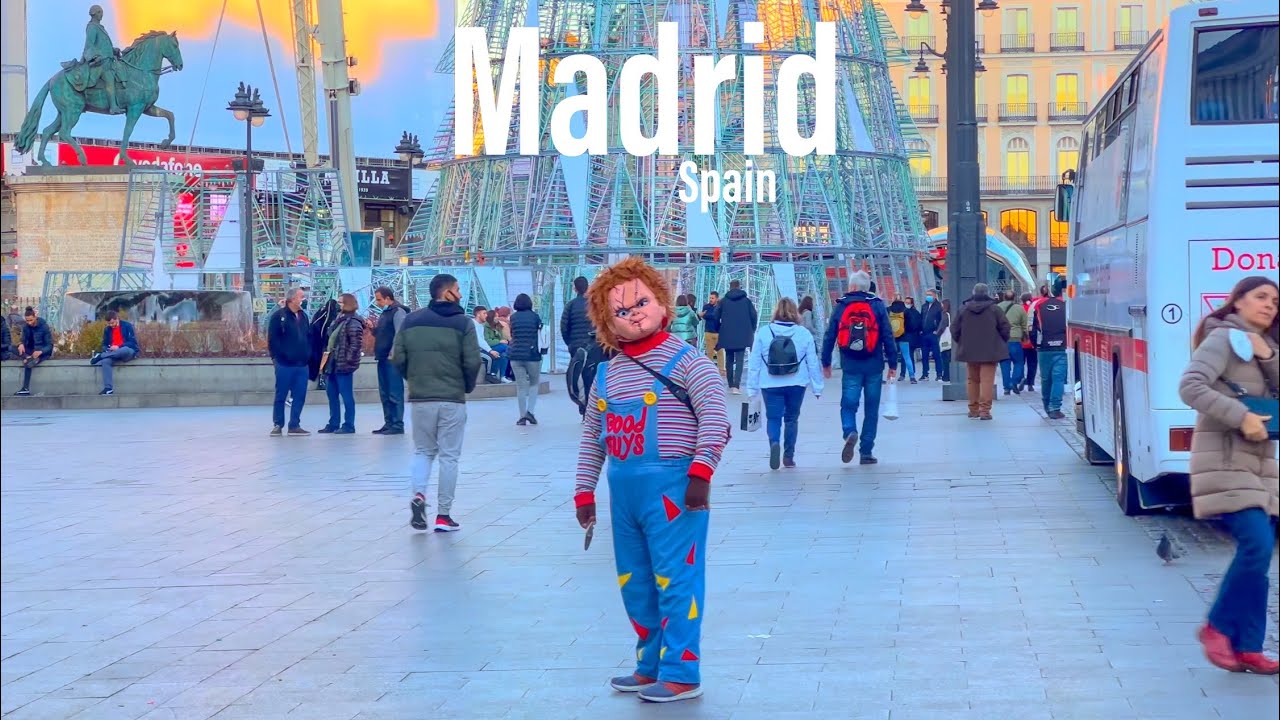 image 0 Madrid Spain 🇪🇸 - Winter 2022 - 4k-hdr Walking Tour (▶55 Min)