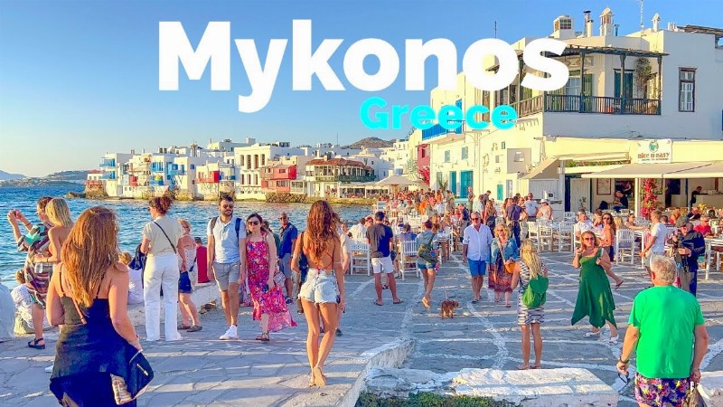 Mykonos Greece 🇬🇷 - Summer Walk - September 2022 - 4k Hdr