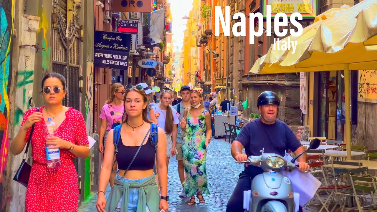 image 0 Naples Italy 🇮🇹 - Summer 2021 - 4k-hdr Walking Tour (▶59min)