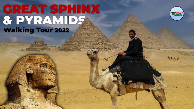 image 0 Pyramids Of Giza And Great Sphinx Walking Tour - 4kuhd - With Captions