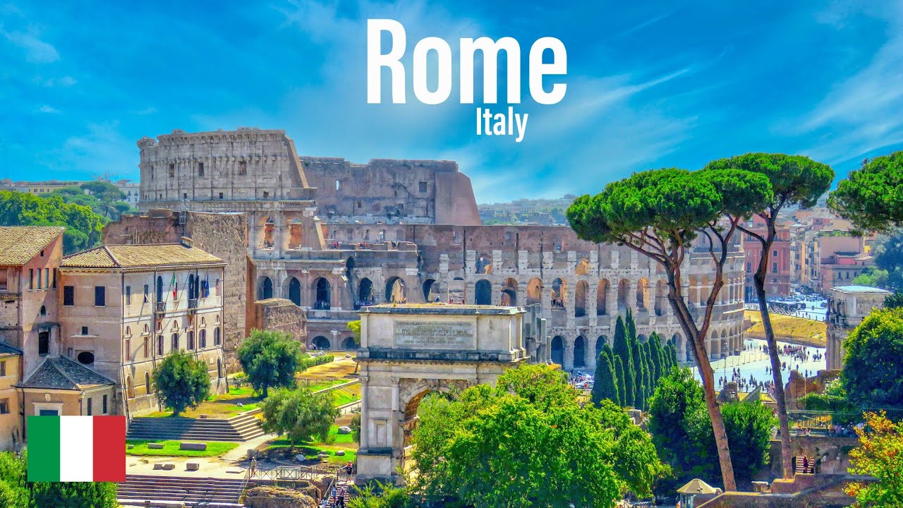 image 0 Rome Italy 🇮🇹 - Colosseum To Vatican Walk 2022 - 4k Hdr Walking Tour (▶123min)
