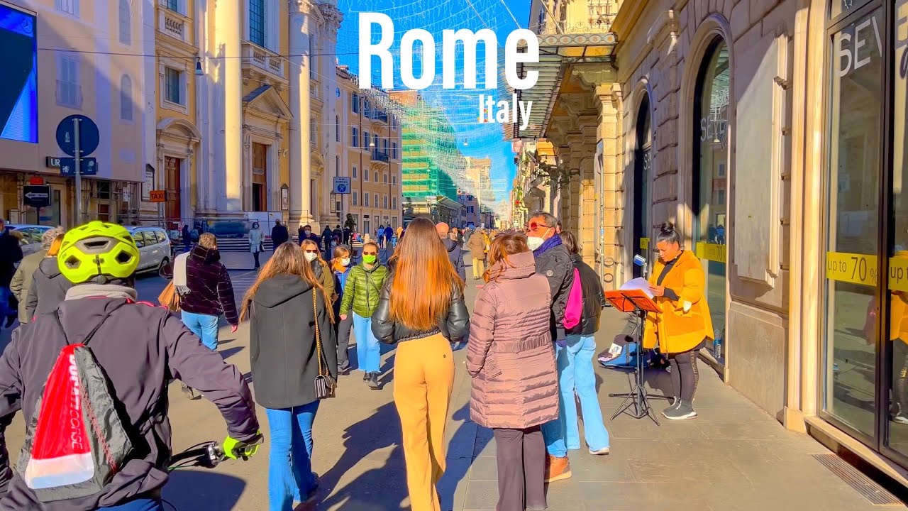 Rome Italy 🇮🇹 - Feels Like Summer 🌞2022 - 4k Hdr Walking Tour (▶92 Min)