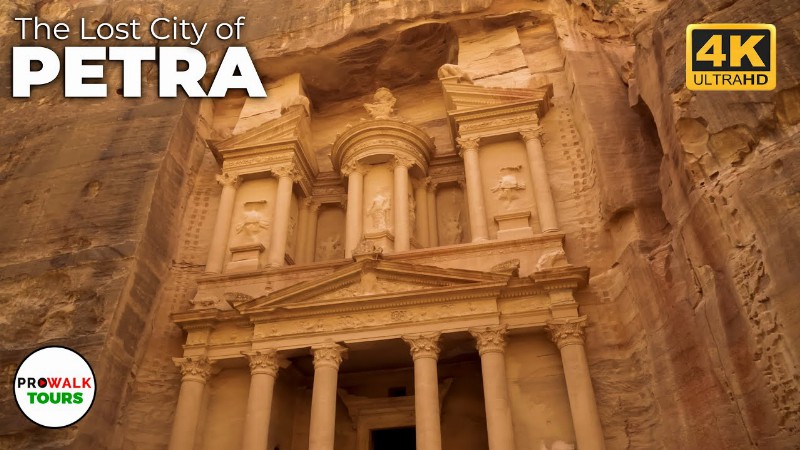 image 0 The Lost City Of Petra - Walking Tour - 4k - With Captions