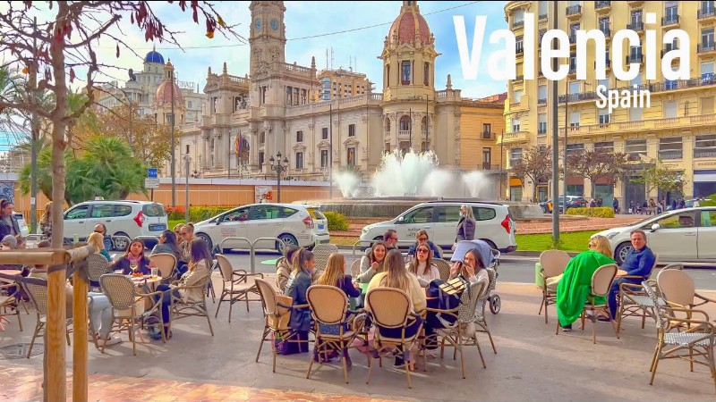 image 0 Valencia Spain 🇪🇸 - Feels Like Summer 2022 - 4k-hdr 60fps -walking Tour (▶206 Min)