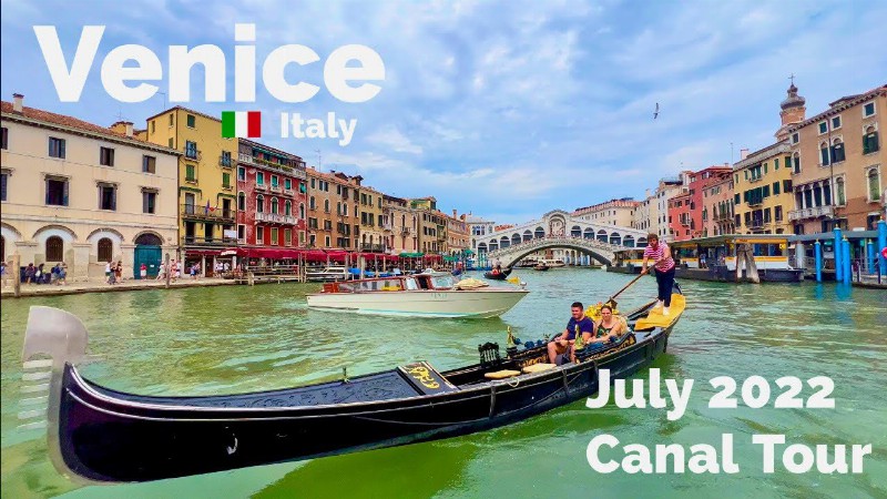 image 0 Venice Italy 🇮🇹 - July 2022- 4k/60fps Hdr - Canal Tour