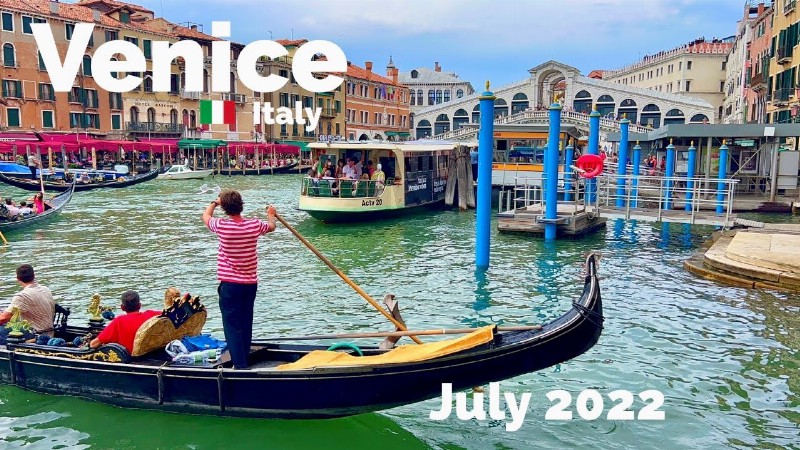 image 0 Venice Italy 🇮🇹 : The City Of Canals - July 2022 - 4k/60fps Hdr Walking Tour